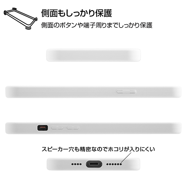 【iPhone12 Pro Max ケース】Perfect Fit スムースケース (ホワイト)サブ画像