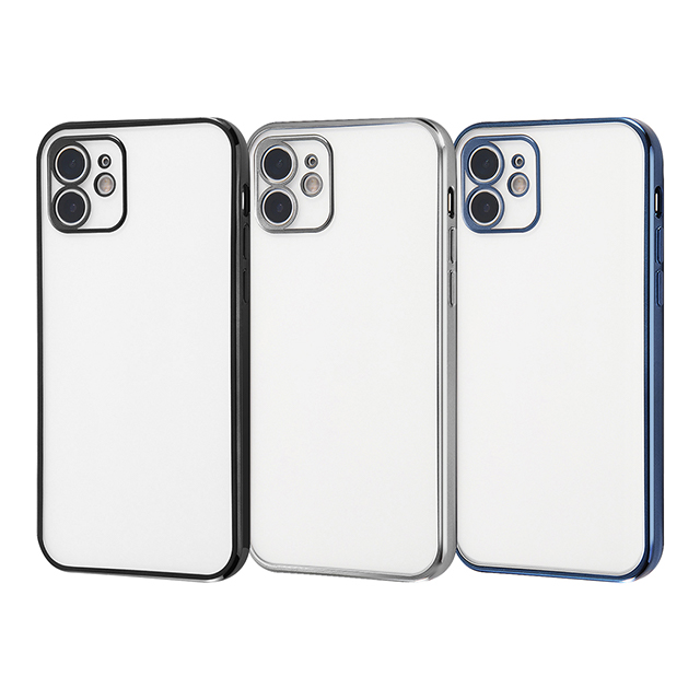 【iPhone12 ケース】Perfect Fit メタリックケース (シルバー)goods_nameサブ画像