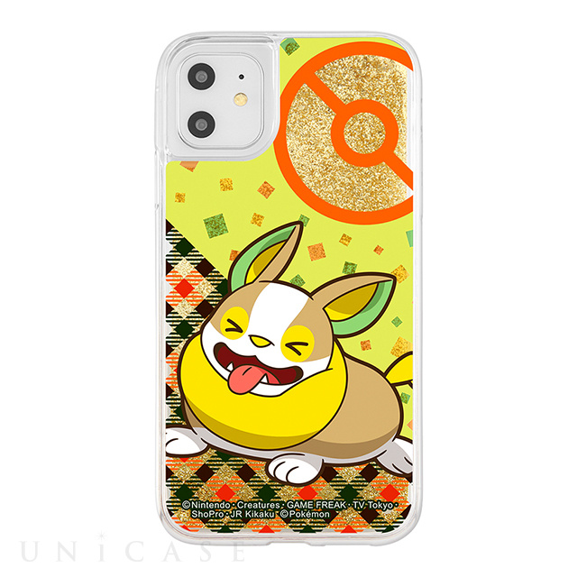 【iPhone11/XR ケース】ポケットモンスター/ラメ グリッターケース (ポケットモンスター/ワンパチ)