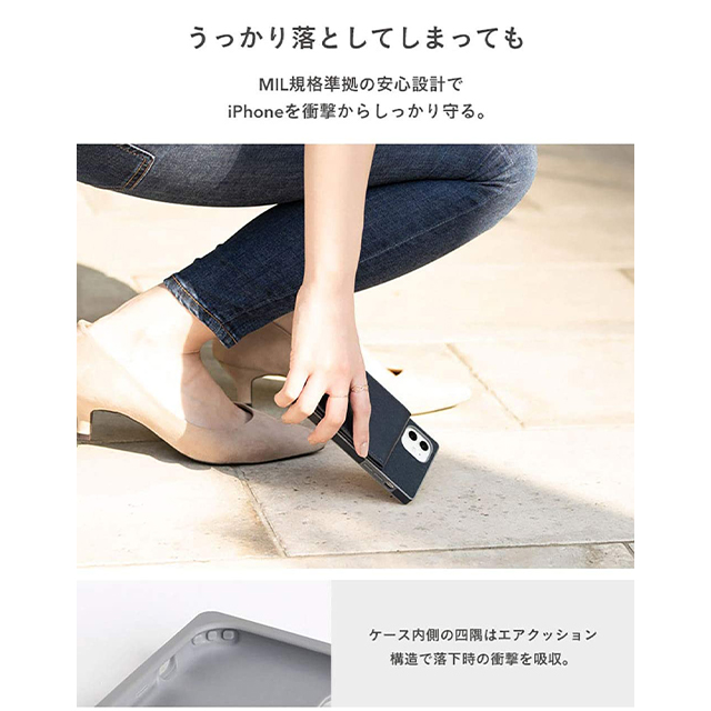 【iPhoneSE(第3/2世代)/8/7/6s/6 ケース】キャッシュレスケース (オフホワイト)goods_nameサブ画像