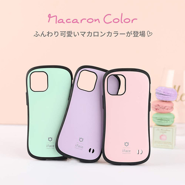 【iPhone11 ケース】iFace First Class Macaronsケース (マカロン/ミント)サブ画像