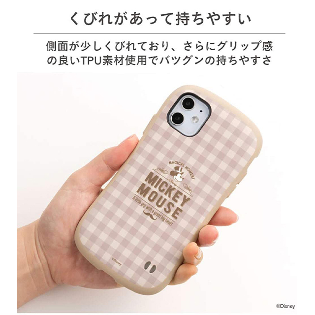 【iPhone11 ケース】ディズニーキャラクター iFace First Class Cafeケース (ミッキーマウス/チェック)goods_nameサブ画像