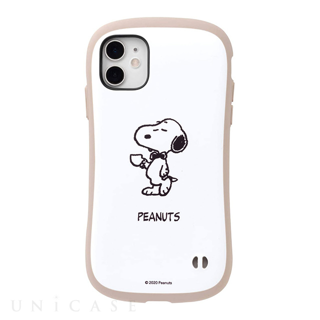 iPhone11 ケース】PEANUTS iFace First Class Cafeケース (コーヒー