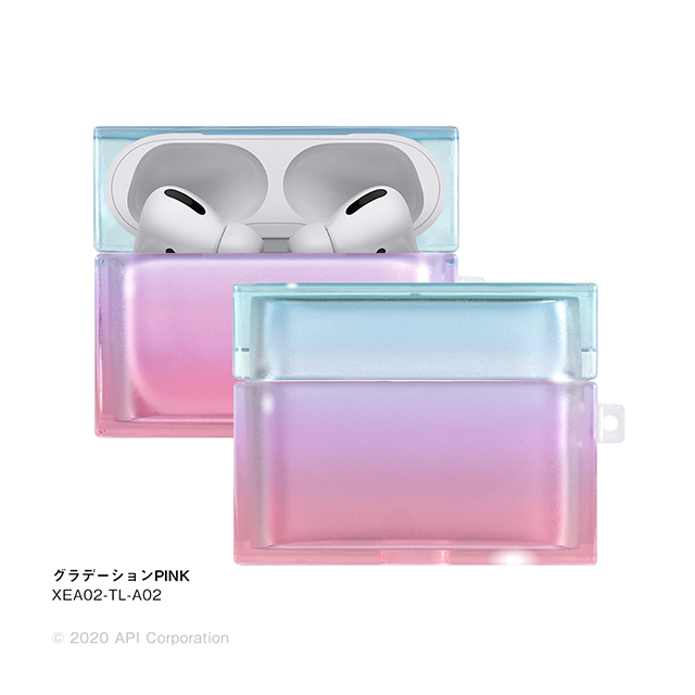 【AirPods Pro(第1世代) ケース】TILE COCKTAIL (グラデーションPINK)サブ画像