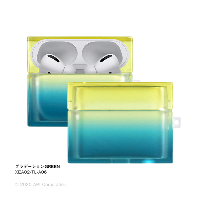 【AirPods Pro(第1世代) ケース】TILE COCKTAIL (グラデーションGREEN)goods_nameサブ画像