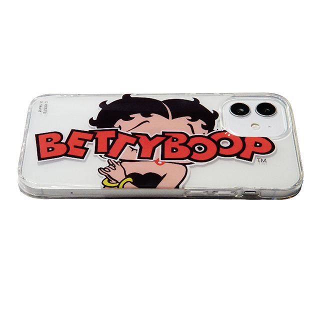 【iPhone12/12 Pro ケース】BETTY BOOP TPUケース (LOGO Red＆Black)サブ画像