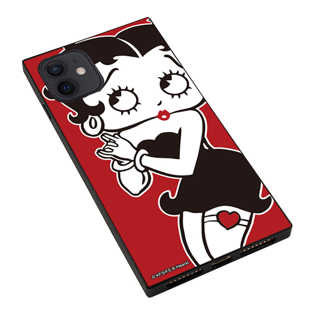 【iPhone12 mini ケース】BETTY BOOP ガラスケース (RED GIRL)サブ画像