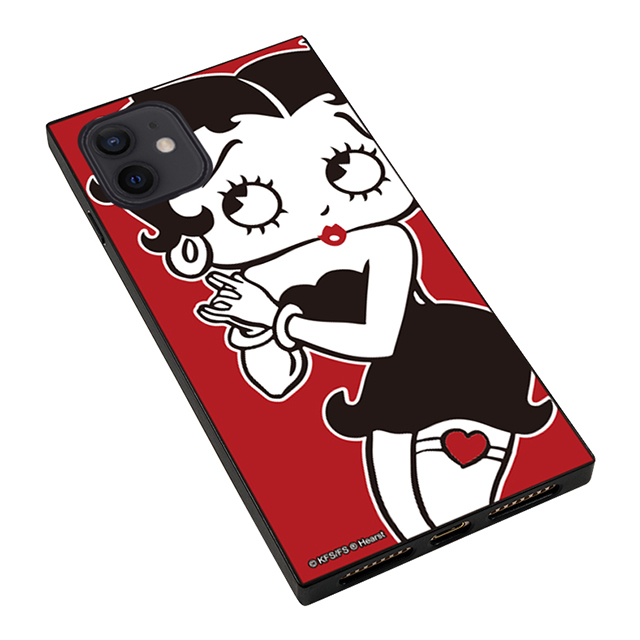 【iPhone12/12 Pro ケース】BETTY BOOP ガラスケース (RED GIRL)goods_nameサブ画像