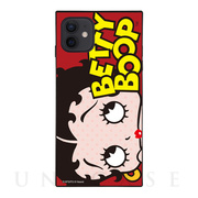 【iPhone12/12 Pro ケース】BETTY BOOP ガラスケース (RED LOGO DOT)
