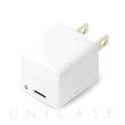 mini電源アダプタ USB-Cポート (ホワイト)