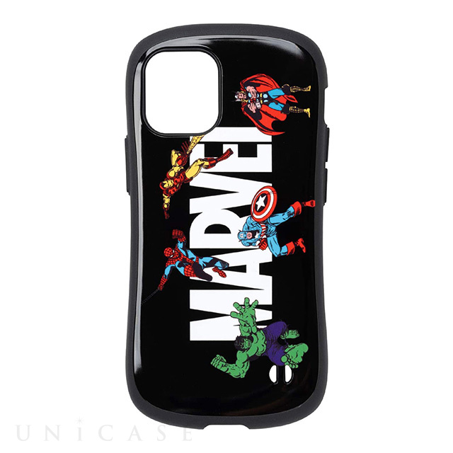 Iphone12 Mini ケース Marvel マーベル Iface First Classケース ロゴ ブラック Iface Iphoneケースは Unicase