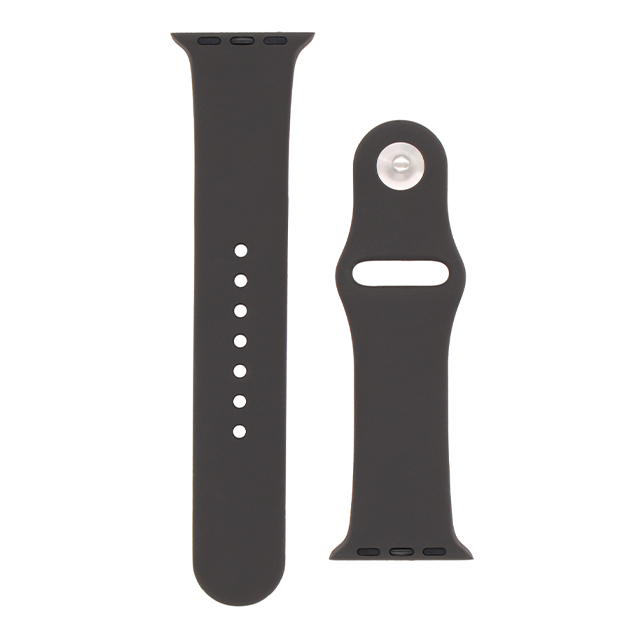 【Apple Watch バンド 49/45/44/42mm】シリコンバンド (ダークブラウン) for Apple Watch Ultra2/1/SE(第2/1世代)/Series9/8/7/6/5/4/3/2/1サブ画像