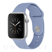 【Apple Watch バンド 49/45/44/42mm】シリコンバンド (ライトブルー) for Apple Watch Ultra2/1/SE(第2/1世代)/Series9/8/7/6/5/4/3/2/1