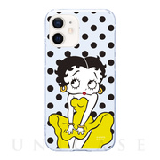 【iPhone12/12 Pro ケース】Betty Boop クリアケース (Yellow dress)