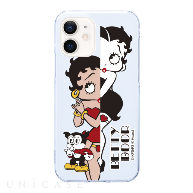 【iPhone12/12 Pro ケース】Betty Boop クリアケース (Front and back)