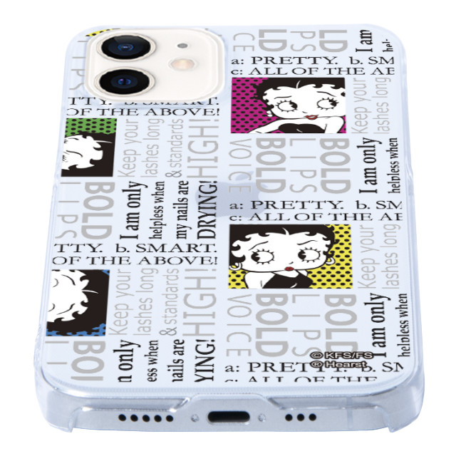 【iPhone12 mini ケース】Betty Boop クリアケース (life BOLD)サブ画像