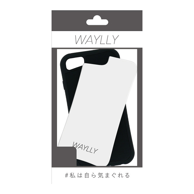 【iPhoneSE(第2世代)/8/7/6s/6 ケース】WAYLLY-MKセットドレッサー (スモールロゴ ホワイト)goods_nameサブ画像