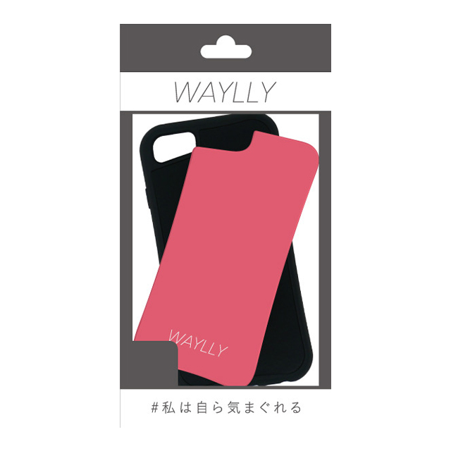 【iPhoneSE(第2世代)/8/7/6s/6 ケース】WAYLLY-MKセットドレッサー (スモールロゴ ピーチピンク)goods_nameサブ画像