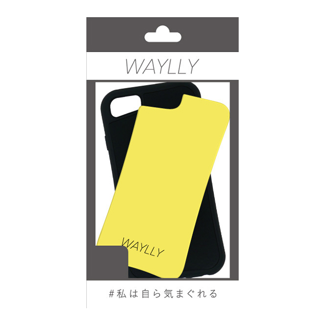 【iPhoneSE(第2世代)/8/7/6s/6 ケース】WAYLLY-MKセットドレッサー (スモールロゴ イエロー)goods_nameサブ画像