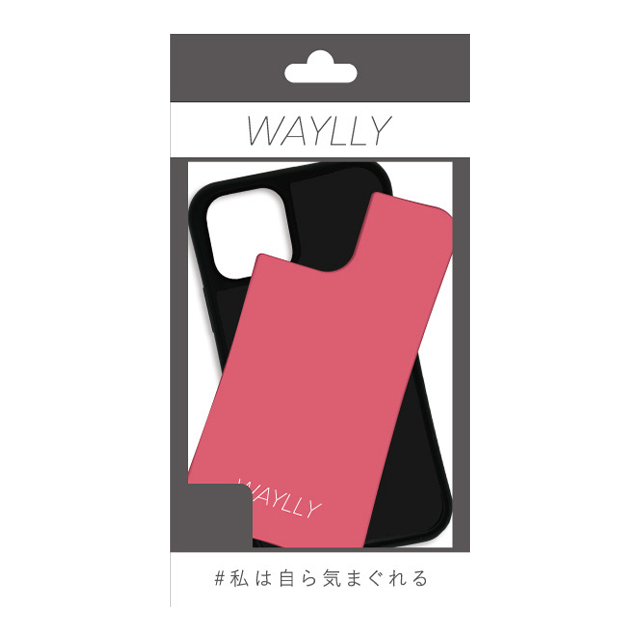 【iPhone12/12 Pro ケース】WAYLLY-MKセットドレッサー (スモールロゴ ピーチピンク)サブ画像