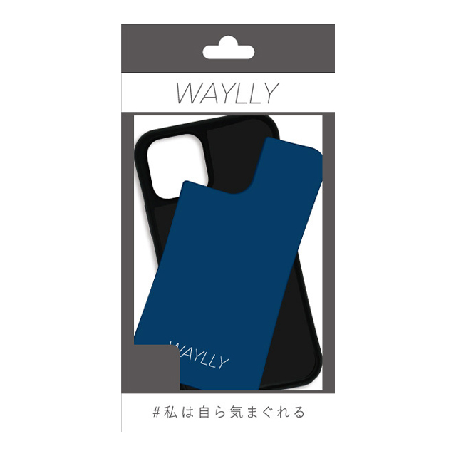 【iPhone12/12 Pro ケース】WAYLLY-MKセットドレッサー (スモールロゴ ネイビー)サブ画像