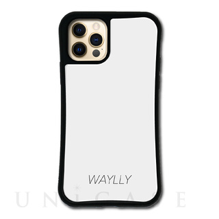 【iPhone12/12 Pro ケース】WAYLLY-MKセットドレッサー (スモールロゴ ホワイト)