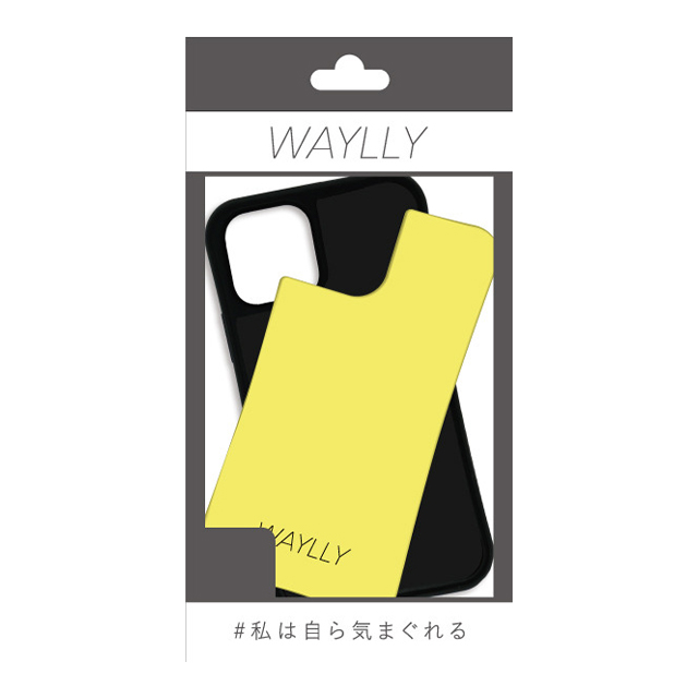 【iPhone12/12 Pro ケース】WAYLLY-MKセットドレッサー (スモールロゴ イエロー)サブ画像
