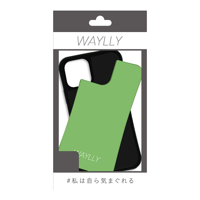 【iPhone12/12 Pro ケース】WAYLLY-MKセットドレッサー (スモールロゴ グリーン)サブ画像