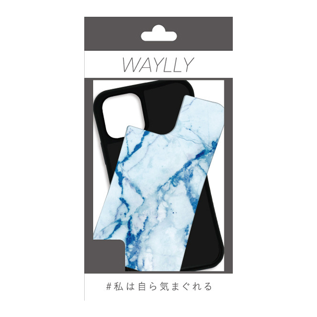 【iPhone12/12 Pro ケース】WAYLLY-MKセットドレッサー (大理石 ブルー)サブ画像