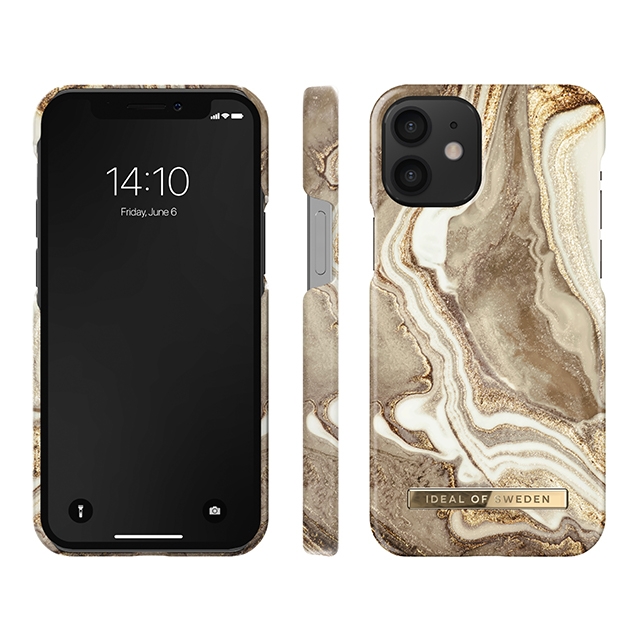 【iPhone12 mini ケース】Fashion Case (Golden Sand Marble)サブ画像