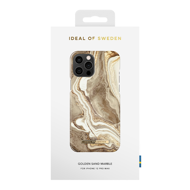 【iPhone12 Pro Max ケース】Fashion Case (Golden Sand Marble)サブ画像