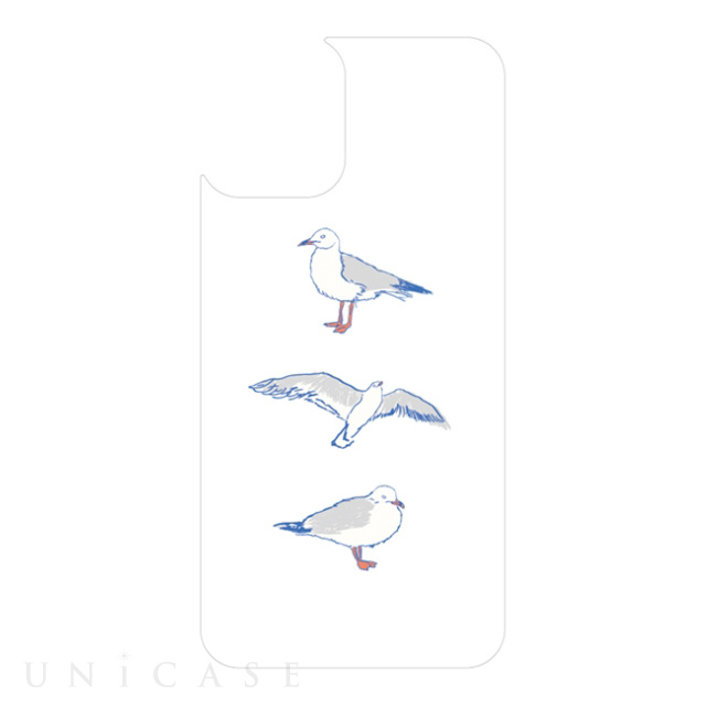 LITTLE CLOSET iPhone12 mini 着せ替えフィルム (3-seagull)