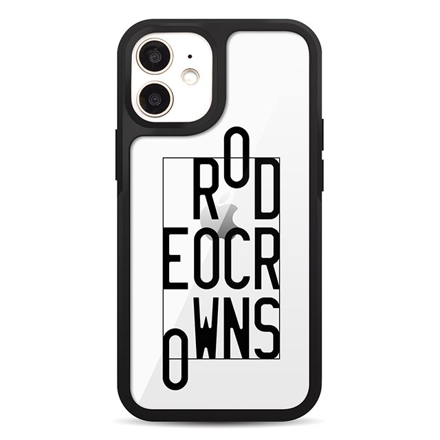 【iPhone12 mini ケース】RODEO CROWNS サイドオーナメントケース (ブロックロゴ)サブ画像
