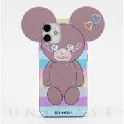 【iPhone12 mini ケース】Teddy (Pastel...