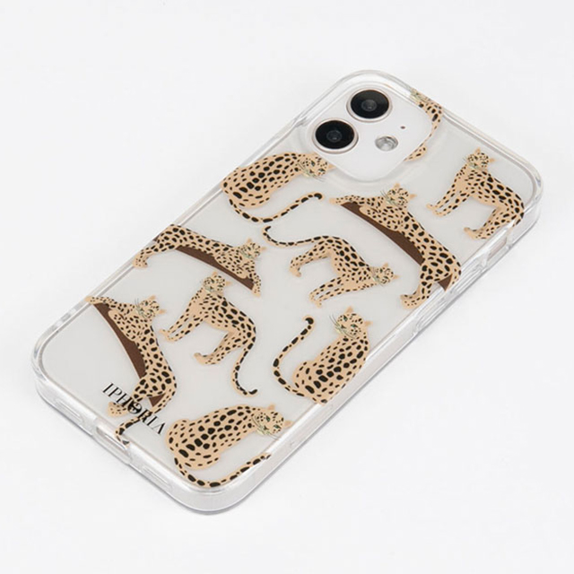 【iPhone12 mini ケース】Transparent Leopard Mosaicgoods_nameサブ画像