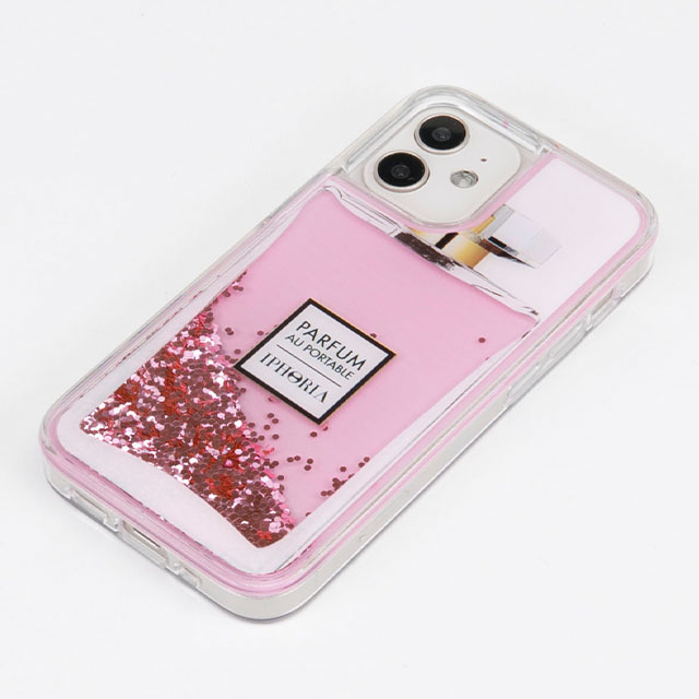 【iPhone12 mini ケース】Liquid Case (Perfume au Portable Pink Glitter)goods_nameサブ画像