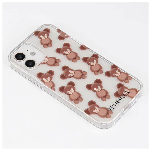 【iPhone12 mini ケース】Teddy Bears Transparentサブ画像