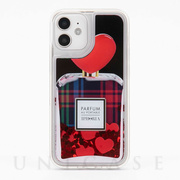 【iPhone12 mini ケース】Liquid Case (Tartan Heart Perfume)