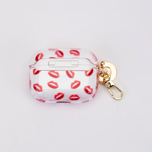 【AirPods Pro(第1世代) ケース】Key Chain Airpods Pro Case (Lips Print)サブ画像