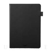 【iPad(10.2inch)(第9/8/7世代) ケース】“EURO Passione” Book PU Leather Case (Black)