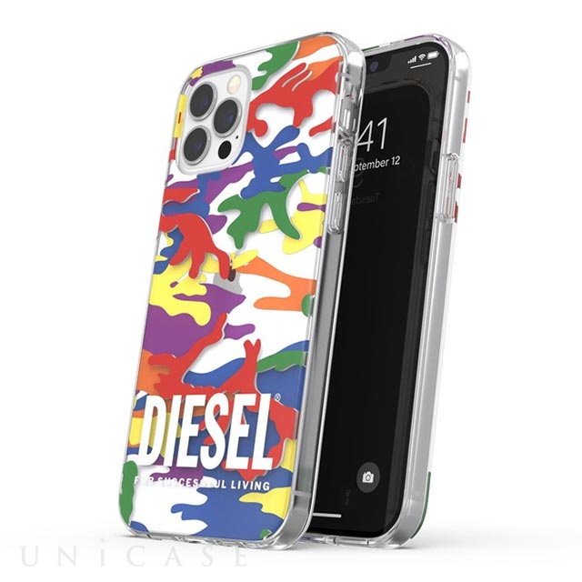 iPhone12/12 Pro ケース】DIESEL+Pride Clear (Colorful) DIESEL