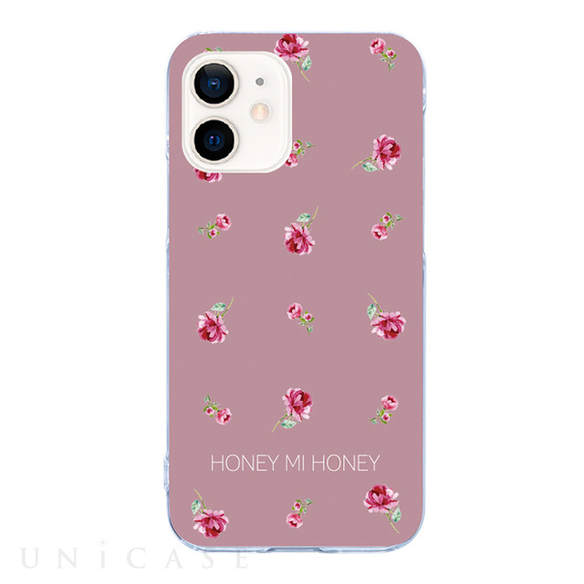【iPhone12/12 Pro ケース】クリアケース (Pink Rose Pink)