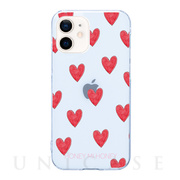 【iPhone12 mini ケース】クリアケース (Heart)