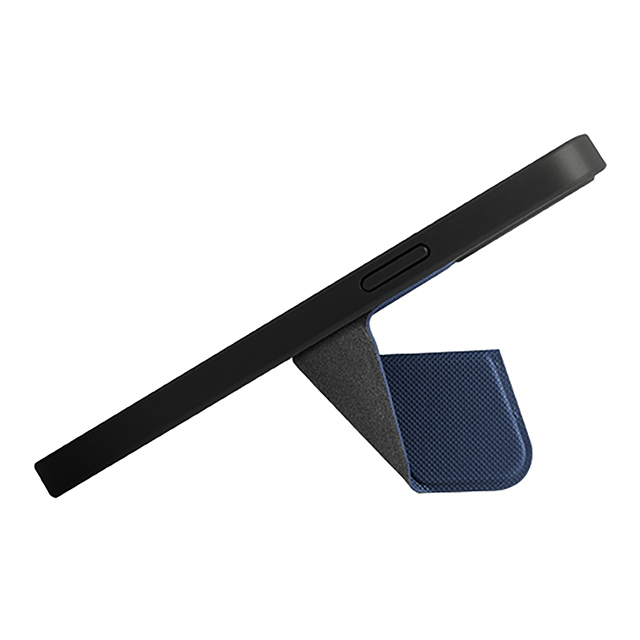 【iPhone12 Pro Max ケース】Transeorma 耐衝撃ハイブリッド素材採用 折り畳み式スタンド ハードケース (ブルー)サブ画像