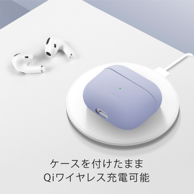 【AirPods(第3世代) ケース】LINO ハイブリッドリキッドシリコンケース MINT (GREEN)サブ画像