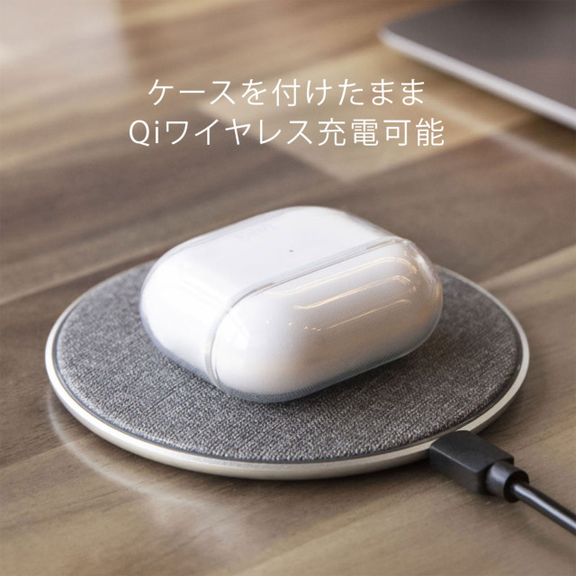 【AirPods(第3世代) ケース】GLASE (カラビナ付属) GLOSSY CLEAR (CLEAR)goods_nameサブ画像