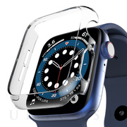 【Apple Watch ケース 44mm】ハードクリアケース Nu：kin for Apple Watch SE(第1世代)/Series6/5/4
