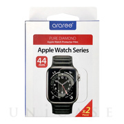 【Apple Watch フィルム 44mm】PURE DIAMOND (2枚入り) for Apple Watch SE(第1世代)/Series6/5/4