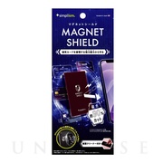 マグネットシールド キャッシュカード、クレジットカードを磁力から守る (レッド)