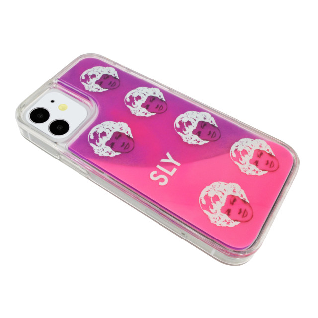 【iPhone12 mini ケース】SLY ネオンサンドケース face (ピンク×紫)goods_nameサブ画像